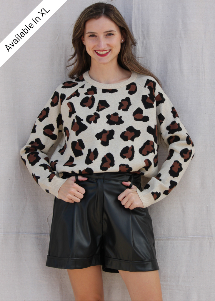 Lavish Leopard Sweater