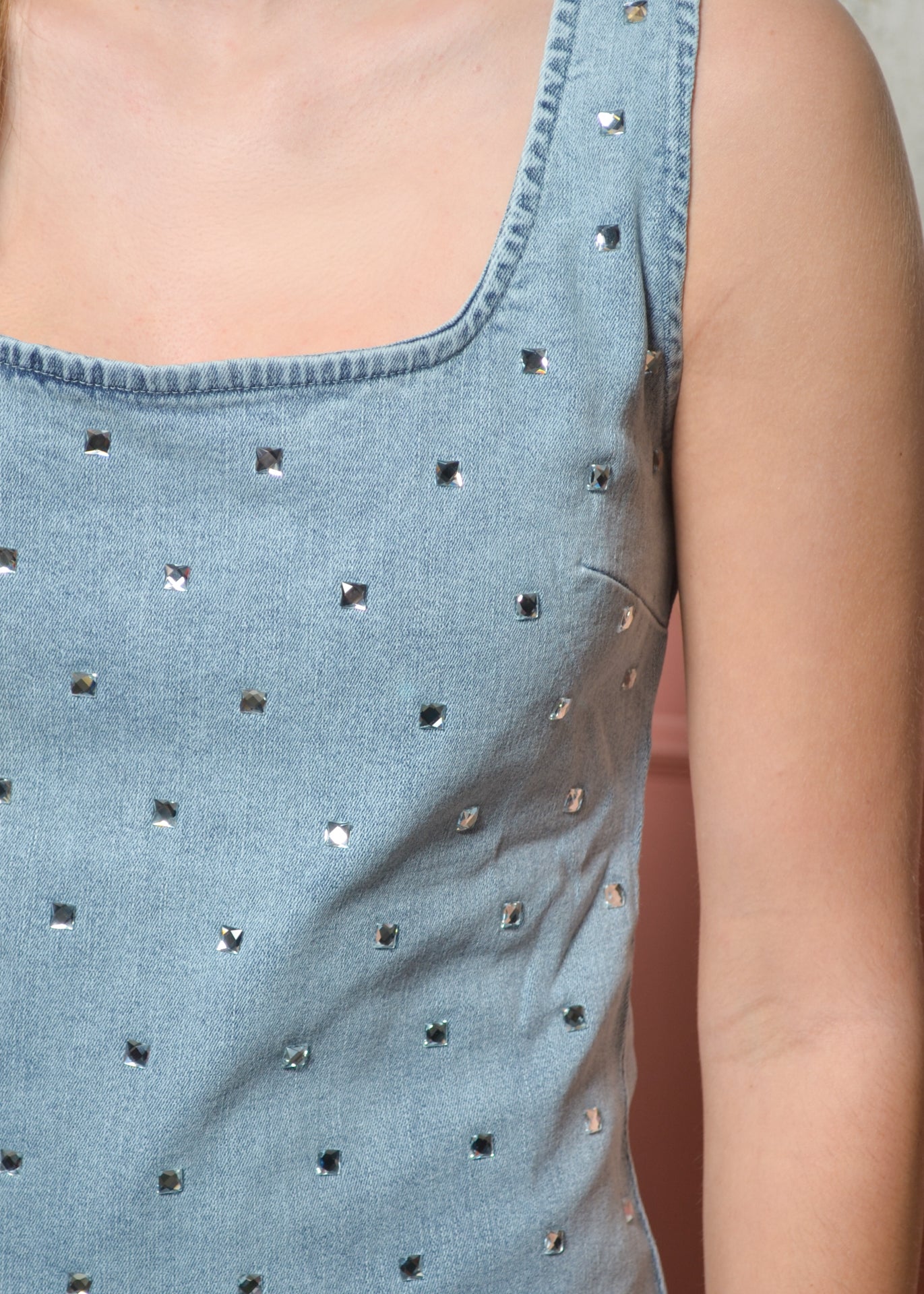 The Denim & Diamonds Dress JuJu's Boutique The Denim & Diamonds Dress JuJu's Boutique