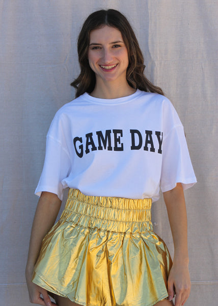 "Game Day" Letters Tee