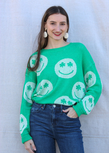 Clover Smiles Sweater
