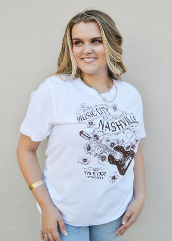 "Music City: Nashville" Graphic Tee